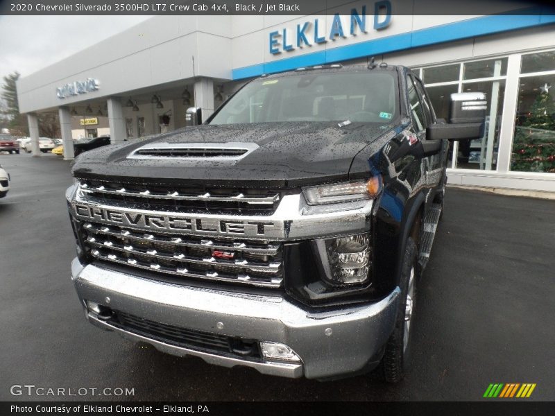 Black / Jet Black 2020 Chevrolet Silverado 3500HD LTZ Crew Cab 4x4