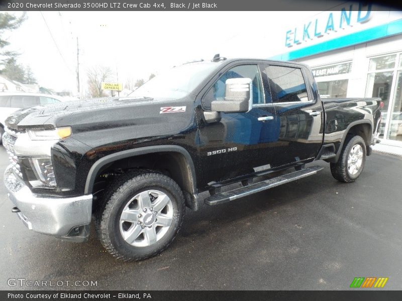 Black / Jet Black 2020 Chevrolet Silverado 3500HD LTZ Crew Cab 4x4