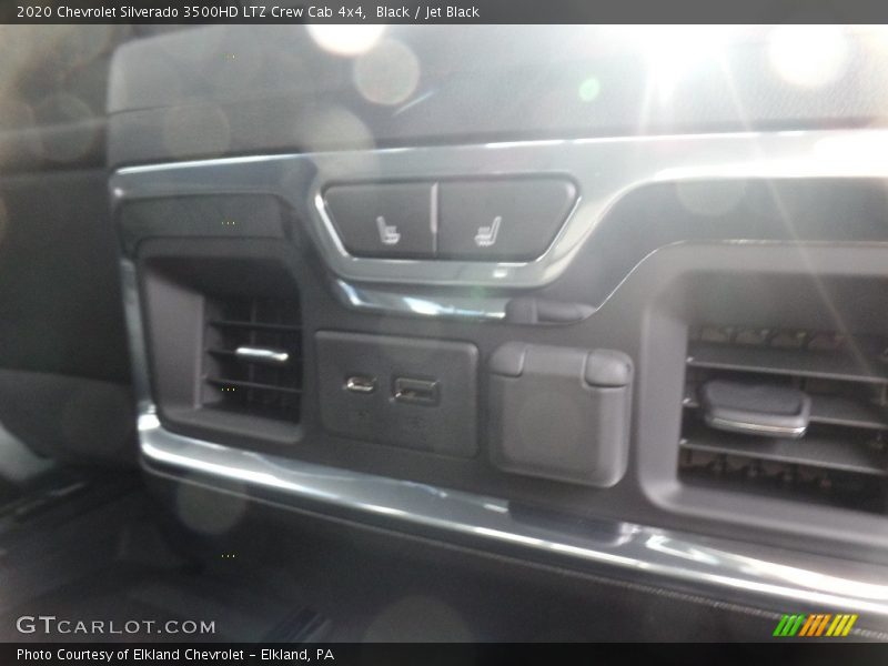 Black / Jet Black 2020 Chevrolet Silverado 3500HD LTZ Crew Cab 4x4