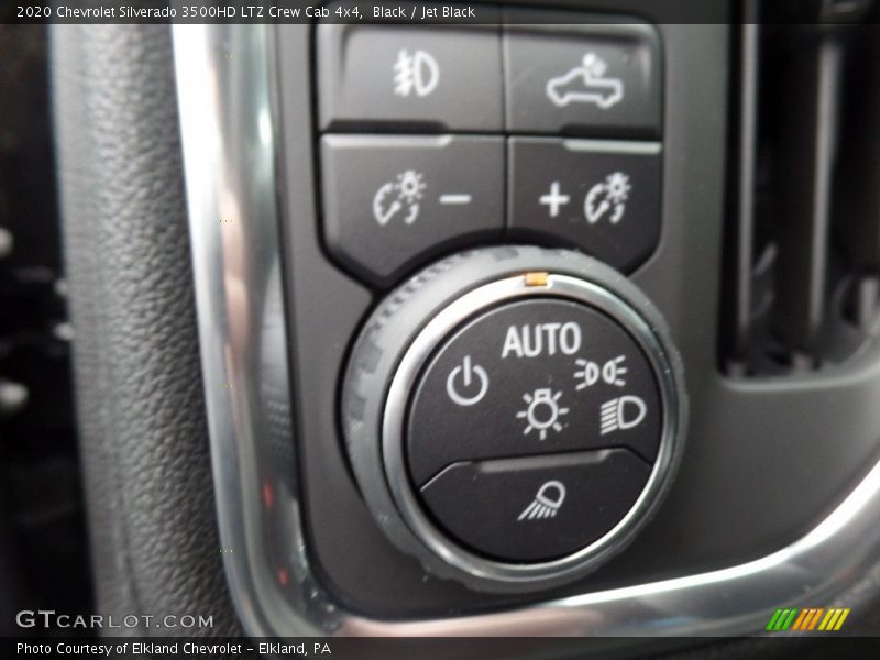 Black / Jet Black 2020 Chevrolet Silverado 3500HD LTZ Crew Cab 4x4