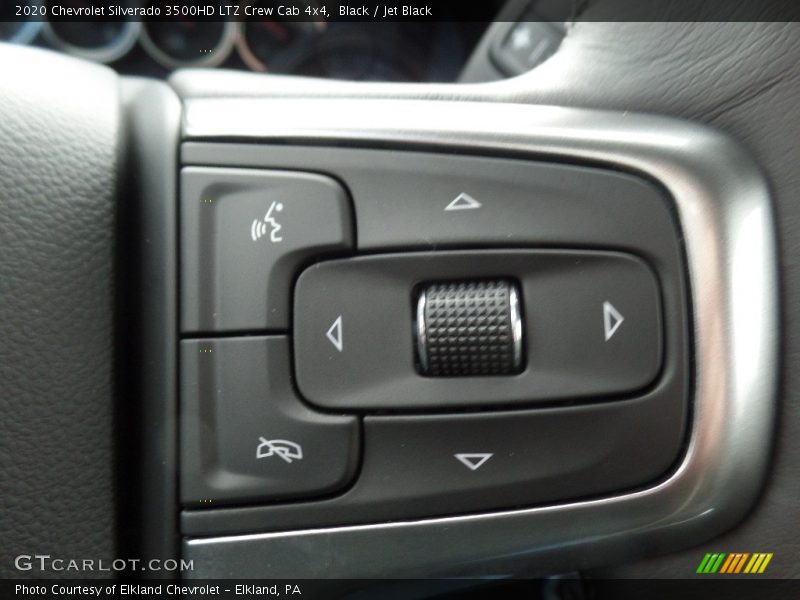Black / Jet Black 2020 Chevrolet Silverado 3500HD LTZ Crew Cab 4x4