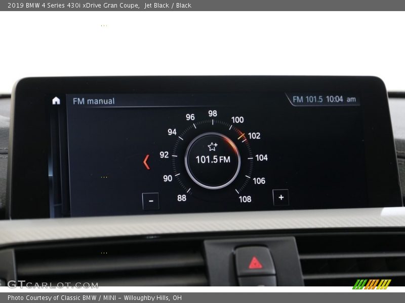 Jet Black / Black 2019 BMW 4 Series 430i xDrive Gran Coupe