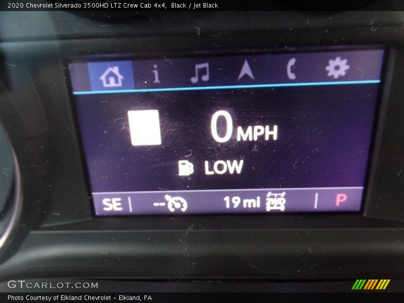 Black / Jet Black 2020 Chevrolet Silverado 3500HD LTZ Crew Cab 4x4