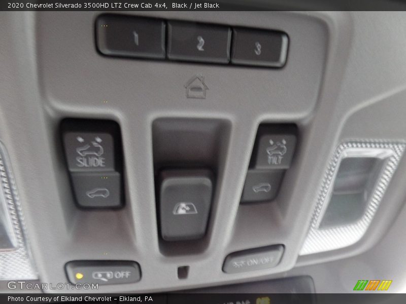 Black / Jet Black 2020 Chevrolet Silverado 3500HD LTZ Crew Cab 4x4