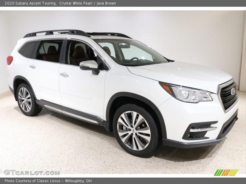 Crystal White Pearl / Java Brown 2020 Subaru Ascent Touring