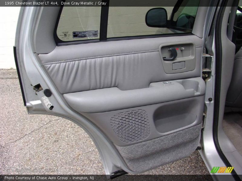 Dove Gray Metallic / Gray 1995 Chevrolet Blazer LT 4x4