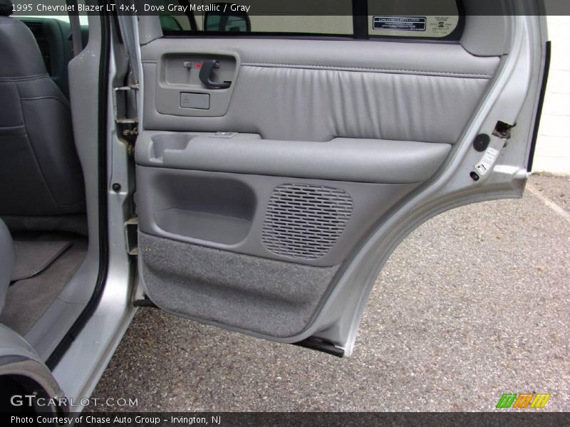 Dove Gray Metallic / Gray 1995 Chevrolet Blazer LT 4x4