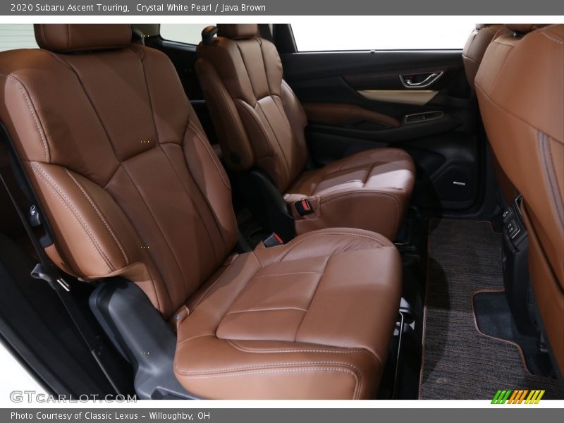 Crystal White Pearl / Java Brown 2020 Subaru Ascent Touring