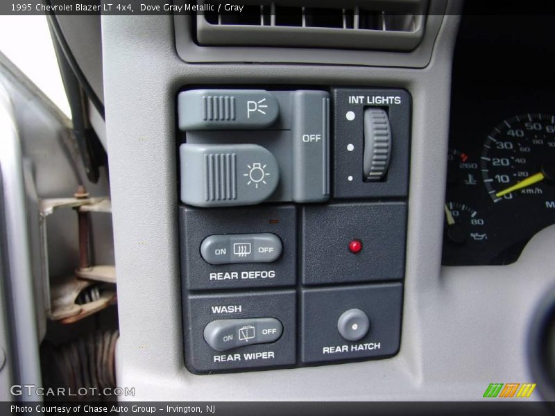 Dove Gray Metallic / Gray 1995 Chevrolet Blazer LT 4x4