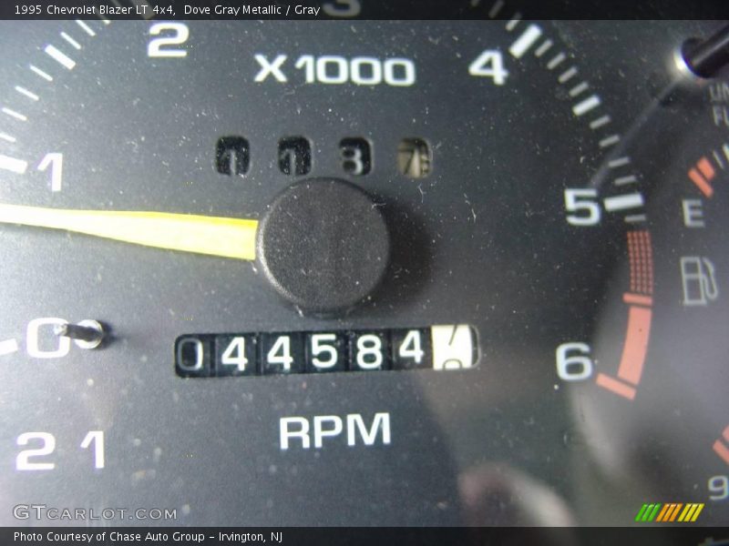 Dove Gray Metallic / Gray 1995 Chevrolet Blazer LT 4x4