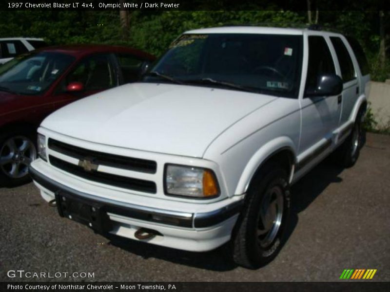 Olympic White / Dark Pewter 1997 Chevrolet Blazer LT 4x4