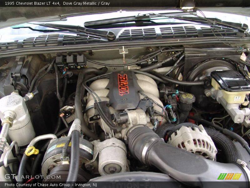 Dove Gray Metallic / Gray 1995 Chevrolet Blazer LT 4x4