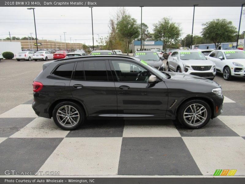 Dark Graphite Metallic / Black 2018 BMW X3 M40i