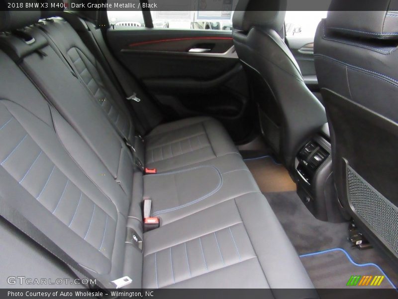 Dark Graphite Metallic / Black 2018 BMW X3 M40i