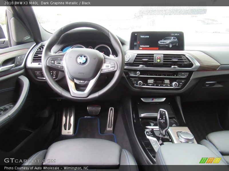 Dark Graphite Metallic / Black 2018 BMW X3 M40i