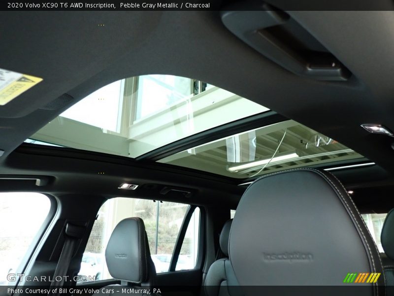 Sunroof of 2020 XC90 T6 AWD Inscription