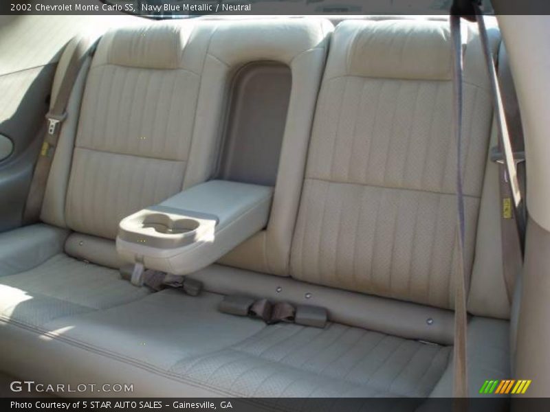Navy Blue Metallic / Neutral 2002 Chevrolet Monte Carlo SS