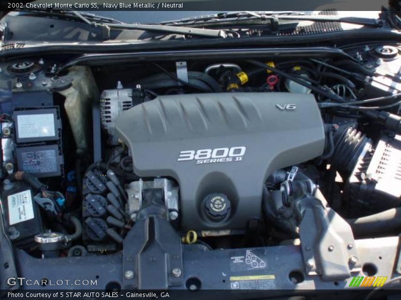 Navy Blue Metallic / Neutral 2002 Chevrolet Monte Carlo SS