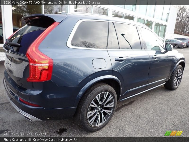 Denim Blue Metallic / Charcoal 2020 Volvo XC90 T5 AWD Momentum