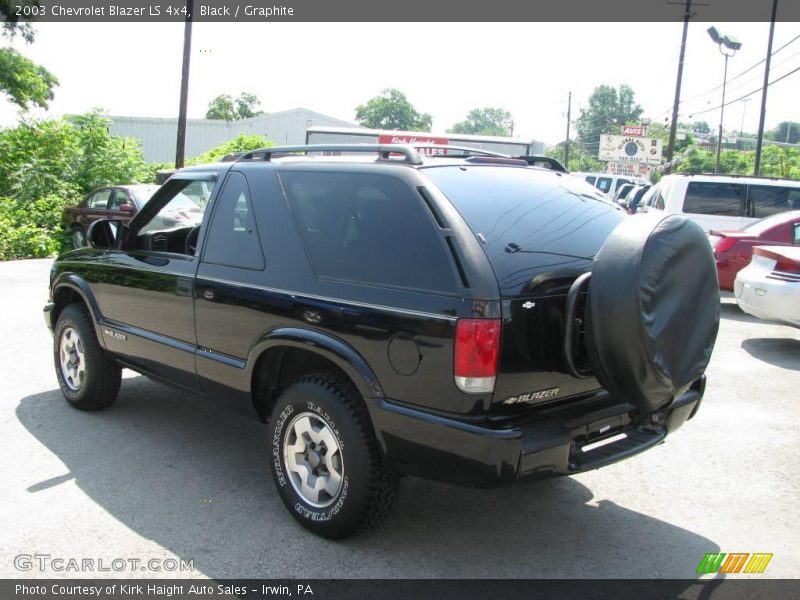 Black / Graphite 2003 Chevrolet Blazer LS 4x4