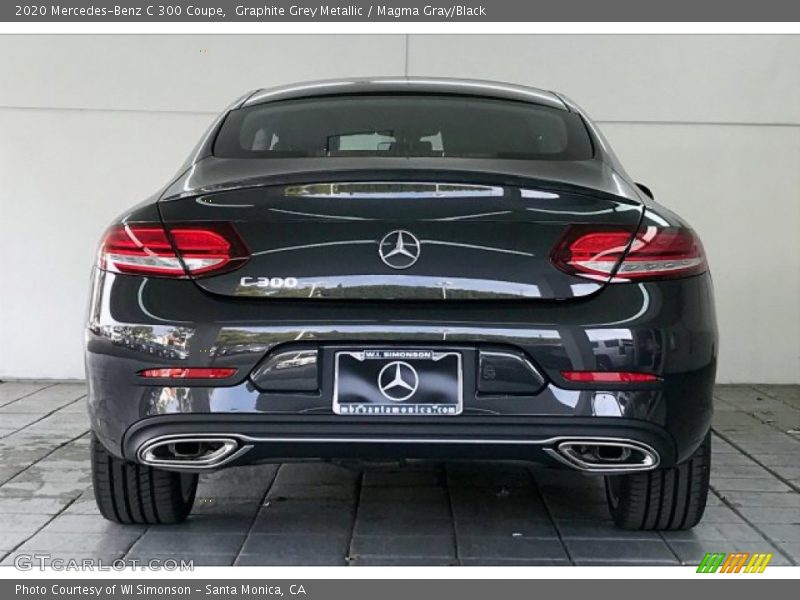 Graphite Grey Metallic / Magma Gray/Black 2020 Mercedes-Benz C 300 Coupe