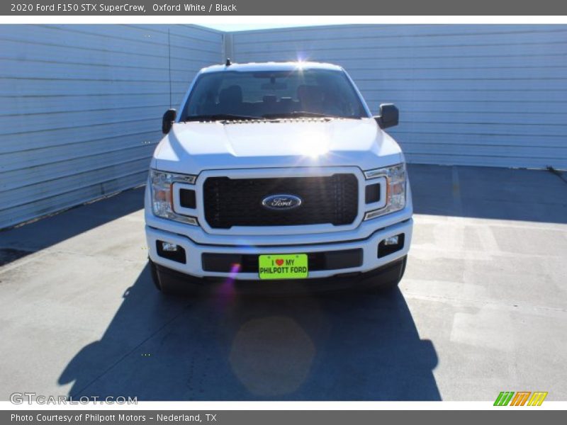 Oxford White / Black 2020 Ford F150 STX SuperCrew