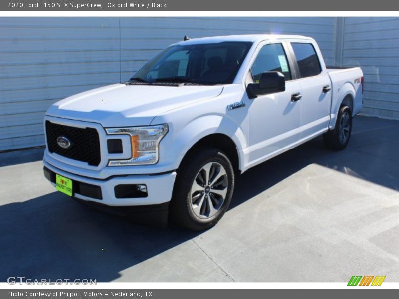 Oxford White / Black 2020 Ford F150 STX SuperCrew