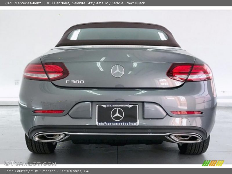 Selenite Grey Metallic / Saddle Brown/Black 2020 Mercedes-Benz C 300 Cabriolet