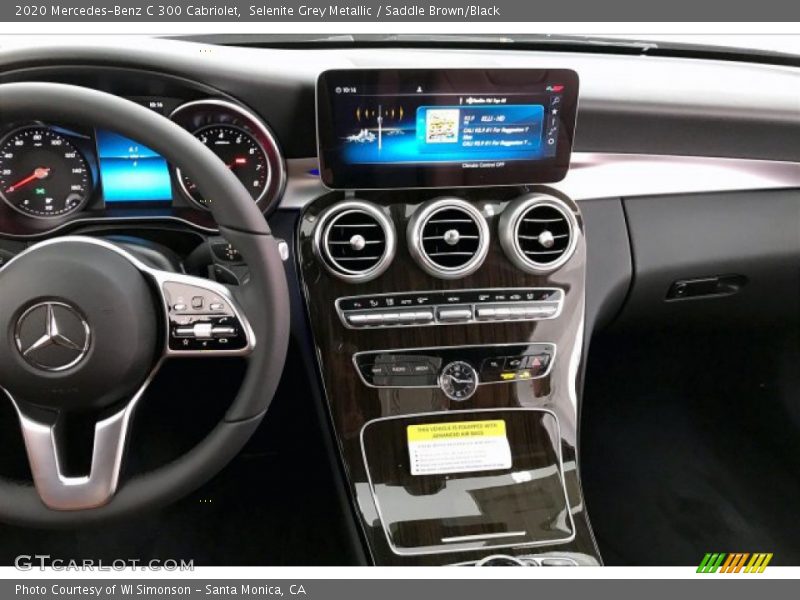 Controls of 2020 C 300 Cabriolet