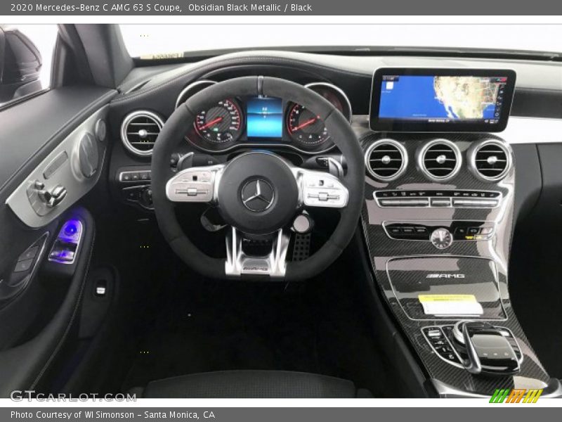 Obsidian Black Metallic / Black 2020 Mercedes-Benz C AMG 63 S Coupe