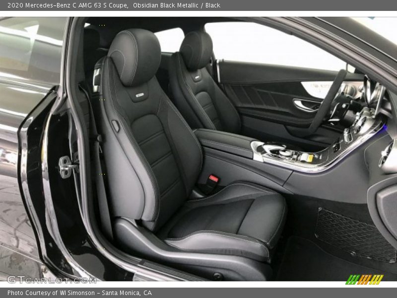 Obsidian Black Metallic / Black 2020 Mercedes-Benz C AMG 63 S Coupe