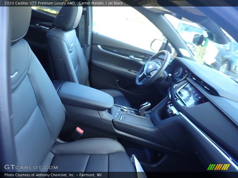Garnet Metallic / Jet Black 2020 Cadillac XT5 Premium Luxury AWD