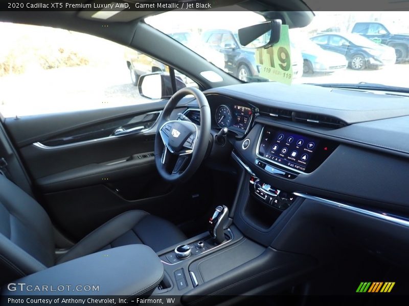 Garnet Metallic / Jet Black 2020 Cadillac XT5 Premium Luxury AWD