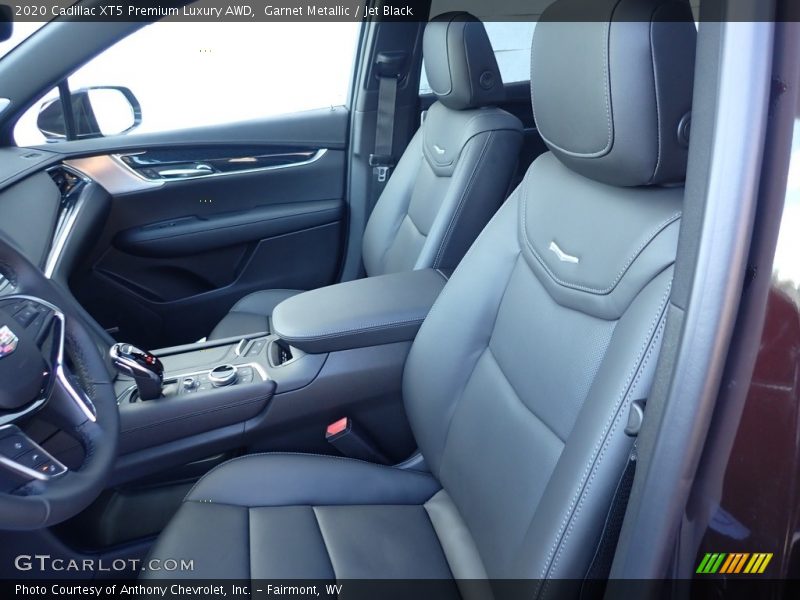 Garnet Metallic / Jet Black 2020 Cadillac XT5 Premium Luxury AWD