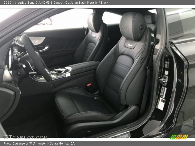Obsidian Black Metallic / Black 2020 Mercedes-Benz C AMG 63 S Coupe