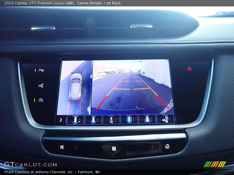 Garnet Metallic / Jet Black 2020 Cadillac XT5 Premium Luxury AWD
