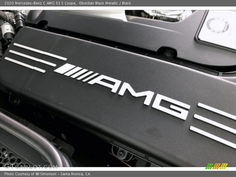 Obsidian Black Metallic / Black 2020 Mercedes-Benz C AMG 63 S Coupe