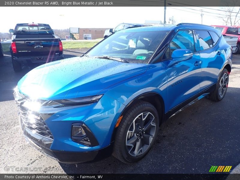 Bright Blue Metallic / Jet Black 2020 Chevrolet Blazer RS AWD