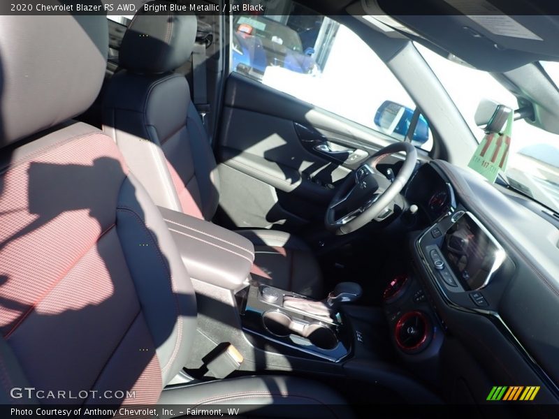 Bright Blue Metallic / Jet Black 2020 Chevrolet Blazer RS AWD