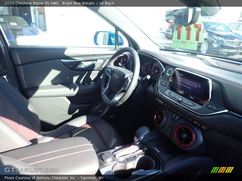 Bright Blue Metallic / Jet Black 2020 Chevrolet Blazer RS AWD