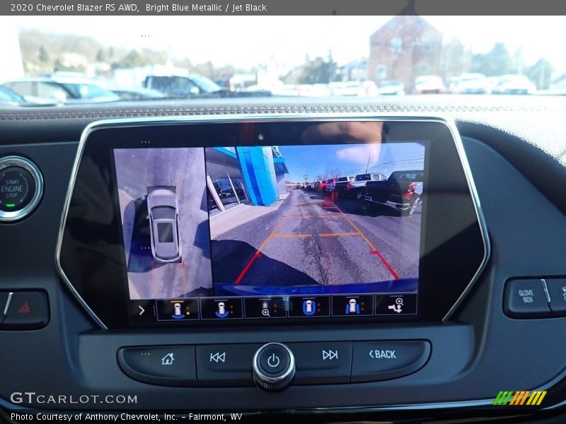 Bright Blue Metallic / Jet Black 2020 Chevrolet Blazer RS AWD