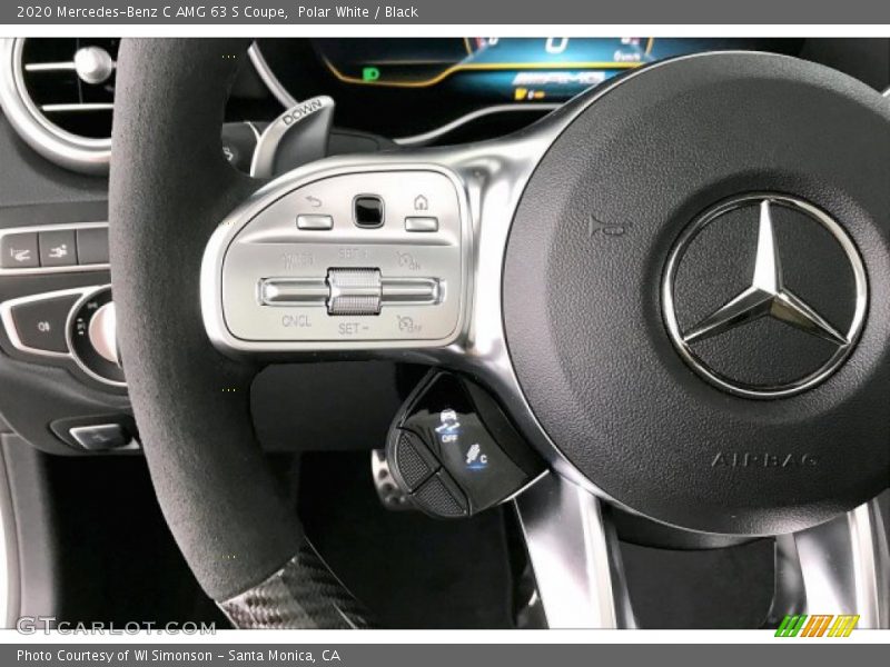  2020 C AMG 63 S Coupe Steering Wheel