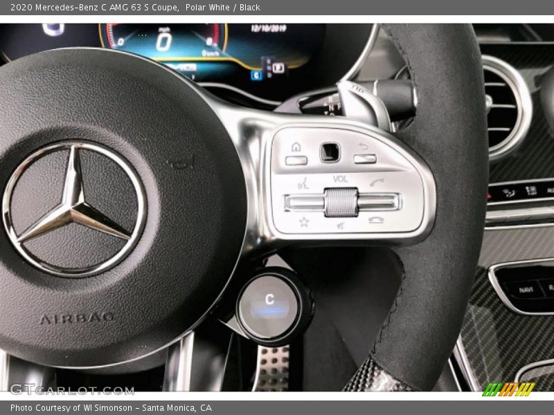  2020 C AMG 63 S Coupe Steering Wheel