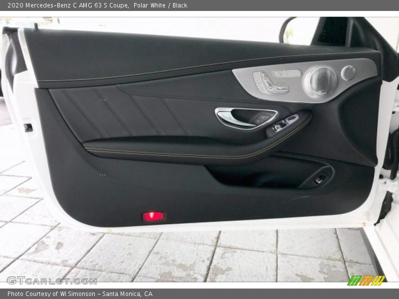 Door Panel of 2020 C AMG 63 S Coupe