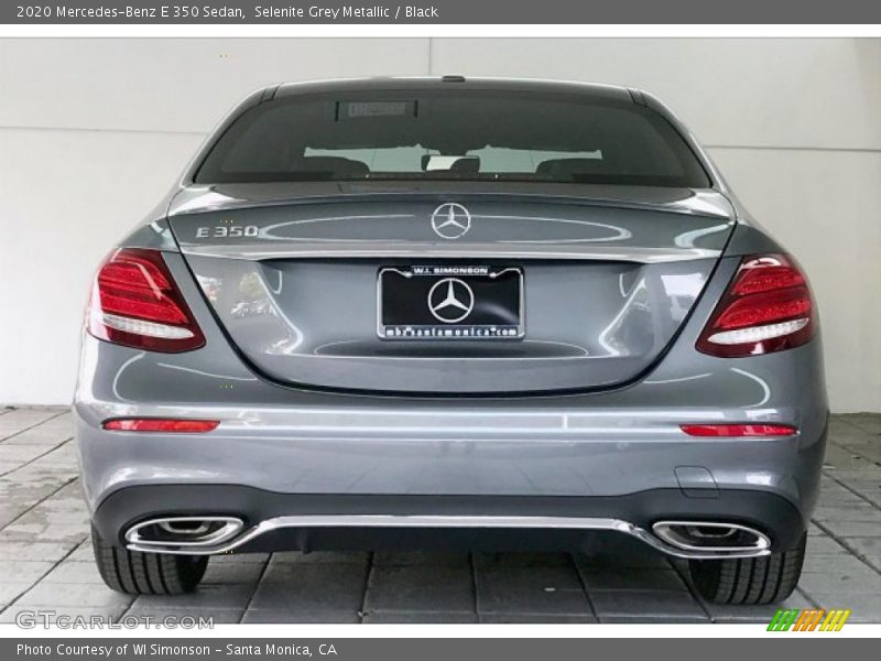 Selenite Grey Metallic / Black 2020 Mercedes-Benz E 350 Sedan