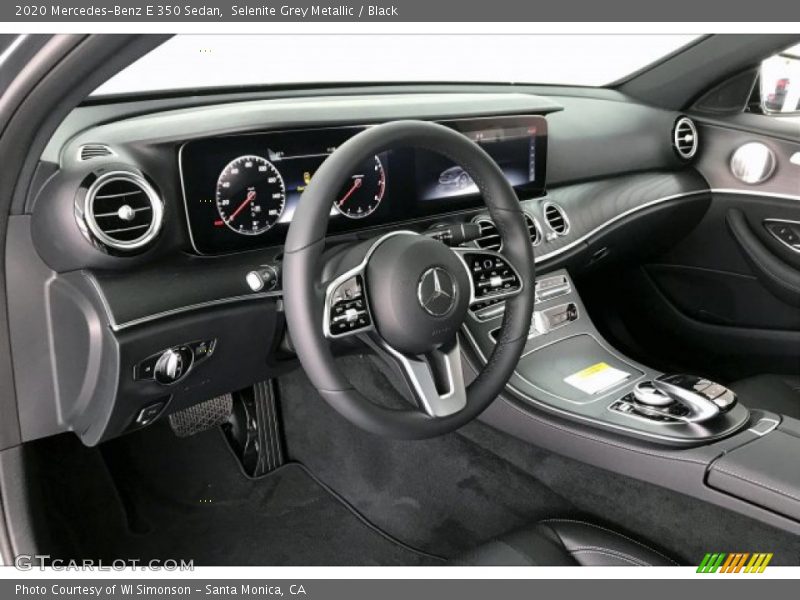 Selenite Grey Metallic / Black 2020 Mercedes-Benz E 350 Sedan