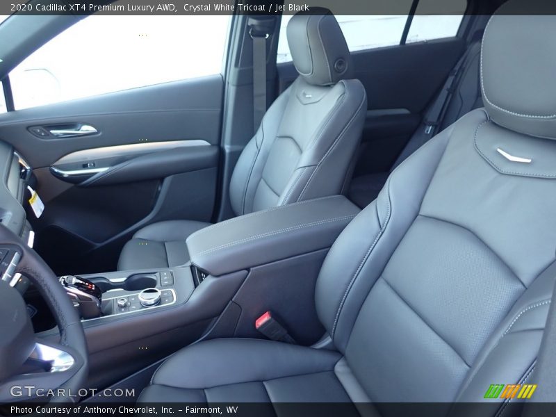Crystal White Tricoat / Jet Black 2020 Cadillac XT4 Premium Luxury AWD
