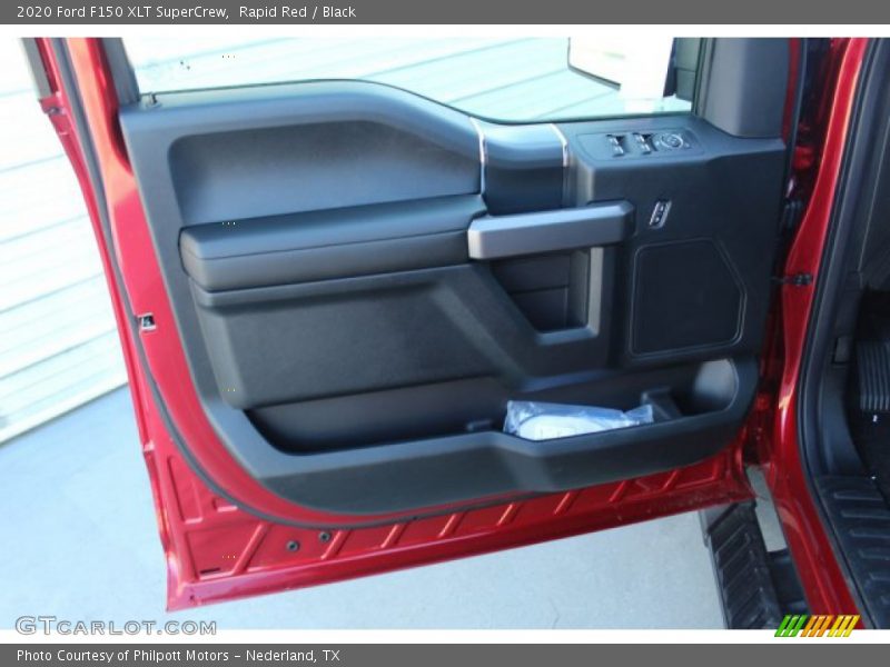 Rapid Red / Black 2020 Ford F150 XLT SuperCrew
