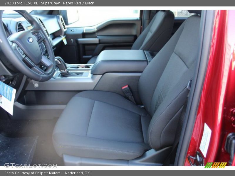 Rapid Red / Black 2020 Ford F150 XLT SuperCrew