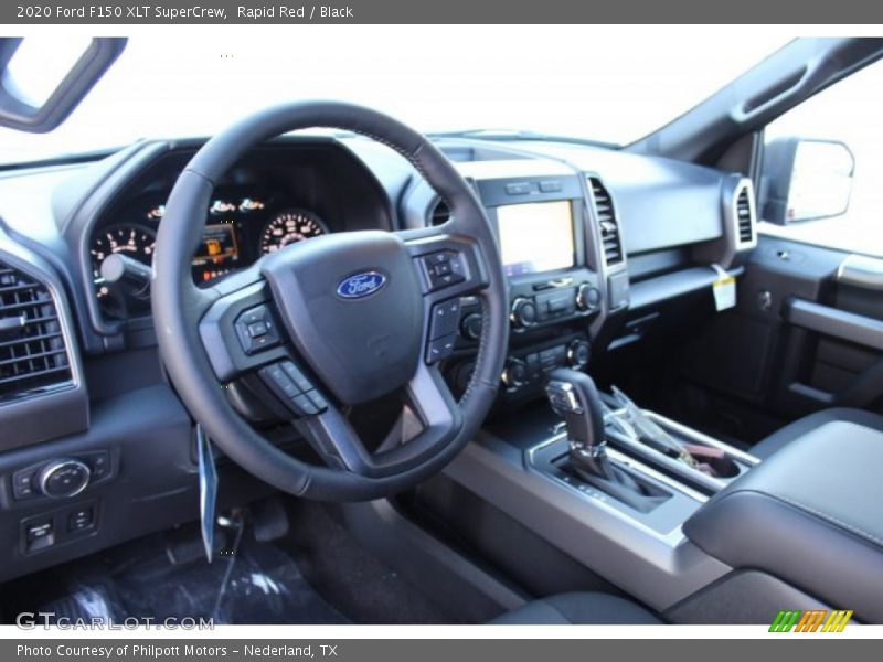 Rapid Red / Black 2020 Ford F150 XLT SuperCrew